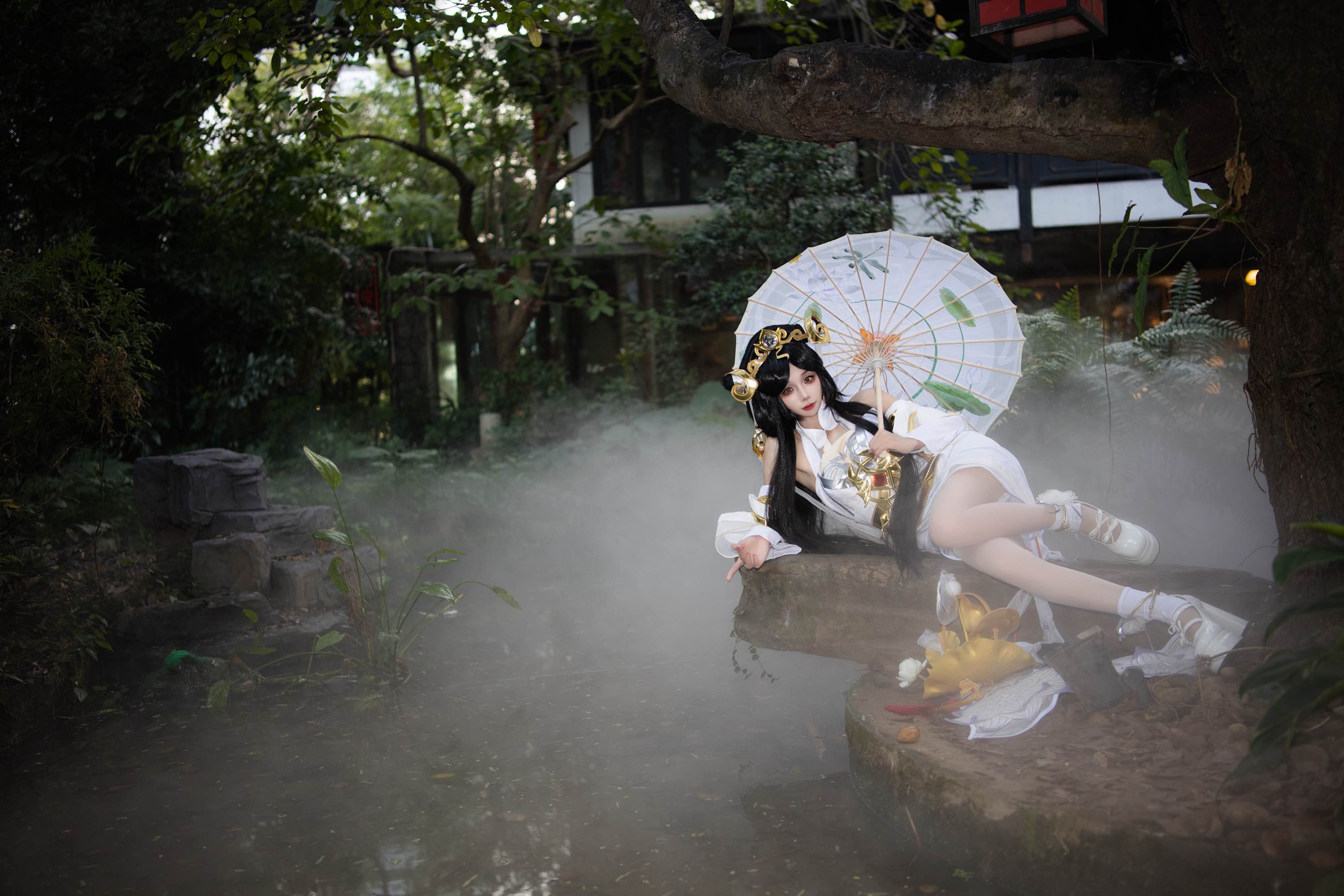 祝绪丹cos《王者荣耀》大乔，唯美轻盈还很仙气，二次元人物走到了现实中的简单介绍